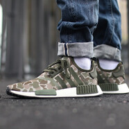 阿迪達斯 （adidas）男女三葉草夏季新款 NMD_R1 經(jīng)典減震休閑跑步鞋FV5344 D96617 43