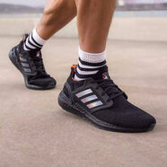 阿迪達斯跑步鞋男官網ULTRABOOST 20 CNY緩震耐磨輕便回彈運動跑鞋GZ6077 黑色 36
