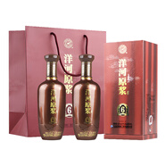 洋河原漿酒 42度濃香型白酒 婚宴用酒 固態(tài)法釀造 洋河原漿6 480ml*2瓶 配拎袋