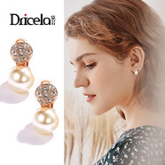 黛若貝珠珍珠無(wú)耳洞耳夾學(xué)生耳環(huán)夾耳式女短款顯瘦高級感百搭送閨蜜 無(wú)耳洞耳夾【三角軟墊耳夾】