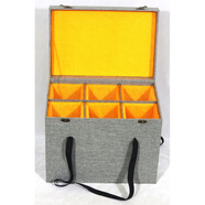 碧駝木質(zhì)包裝盒茅臺飛天定制生肖盒禮盒裝箱子禮品包裝錦盒 淺灰色6瓶