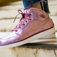 耐克（NIKE）Air Jordan 1 AJ1GS 運動緩震耐磨實戰(zhàn)休閑籃球鞋 AV5174-640 玫瑰粉 35.5