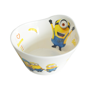 五和（WUHE）輔食碗嬰兒兒童碗寶寶碗餐具卡通飯碗學(xué)生家用防燙耐摔 小黃人深碗