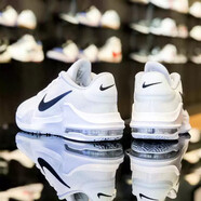耐克（NIKE）男鞋2025新款夏季Air Max氣墊運(yùn)動鞋緩震休閑鞋跑步鞋 DM1124-100白色黑 44