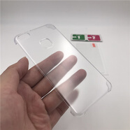 華為（HUAWEI）華為NOVA青春版原裝手機(jī)殼保護(hù)套點(diǎn)陣透明硬殼磨砂殼男女手機(jī)配件 NOVA青春版原裝手機(jī)殼+鋼化膜 華為nova青春版