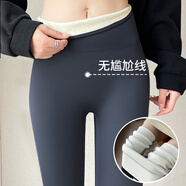 俞兆林羊羔絨鯊魚(yú)褲子女外穿秋冬加絨打底褲保暖彈力高腰收腹瑜伽褲