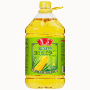 魯花  食用油 壓榨特香非轉(zhuǎn)基因玉米胚芽油5L