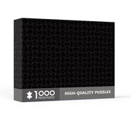 小笨笨【異形升級款】拼圖1000片高難度成人世界風(fēng)景名畫(huà)情侶解壓玩具GM 純黑地獄-迷你1000片