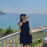 YESHA5566歐洲站2022夏季新款葉莎歐貨重工閃閃亮片背心連衣裙女 性感黑 XL 126-145