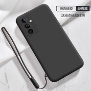 優(yōu)蕾絲 華為麥芒11手機殼液態(tài)硅膠中國電信TYH622M保護套5G鏡頭全包防摔軟殼直邊簡(jiǎn)約純色男女款新款外殼 麥芒11【經(jīng)典黑】膚液態(tài)硅膠全屏鋼膜+同款掛繩