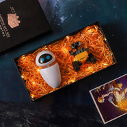 感趣（GANQU）瓦力機器人男孩玩具總動(dòng)員WALL-E伊娃手辦蛋糕車(chē)載擺件兒童禮物 干凈版瓦力+伊娃 【出廠(chǎng)原包裝（自己收藏）】