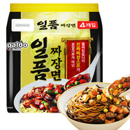 paldo韓國進(jìn)口八道方便面泡面拉面 御膳炸醬面 干拌面800g(200g*4包入)