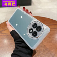 閃曼巴適用于OPPO一加系列手機(jī)殼自帶鏡頭膜保護(hù)套透色防滑硅膠殼ACE系列簡(jiǎn)約ins風(fēng)全包防摔手機(jī)套 【透白】玻璃鏡頭膜 全包軟殼 一加Ace 3 Pro