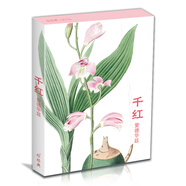 明信片《千紅》水彩大師繪32張名家花卉水彩畫冊集藝術卡片手繪插畫簡約清新文藝日系復古風生日賀卡創(chuàng)意禮物