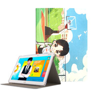 WAINIYO 讀書(shū)郎G90保護套G100A G500X皮套G600 G550A/S學(xué)生平板防摔外殼 籃球男孩【保護套+護眼鋼化膜】 讀書(shū)郎G600