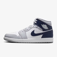 耐克（NIKE） Air Jordan 1 AJ1喬1男子籃球鞋 白狼灰 深藏青DQ8426-104 40