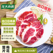 龍大肉食 燒烤豬梅花肉塊2斤 出口日本級 豬梅肉豬梅條生鮮 烤腸食材