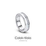 Colaivkloia情侶戒指男女對(duì)戒黑白一對(duì)時(shí)尚手飾品520情人節(jié)生日禮物送男女友 JZ0306白色鉆戒+皮繩 美號(hào)8號(hào)