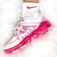 耐克（NIKE）女鞋新款 Air VaporMax 大氣墊運動(dòng)休閑鞋跑步鞋AR6632-403 AR6632-105 40