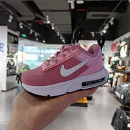耐克（NIKE）【現(xiàn)貨】耐克青少年 經(jīng)典AIR MAX透氣休閑運(yùn)動鞋跑鞋（帶氣墊） DH9410-601 粉色 23.5 （7C/130mm）