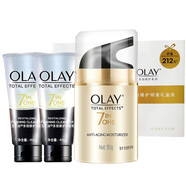 玉蘭油（OLAY）多效修護面霜防曬霜提亮膚色保濕滋潤護膚高保濕補水面部提拉潤膚抗皺緊致粉刺控油  50g修護霜+48g*2支修護潔面乳