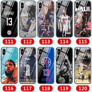 WENYAFF 華為榮耀X60GT手機殼GTpro液態(tài)硅膠榮耀powe軟殼暢享80全包play9C防摔mate70pro+卡通動(dòng)漫保護套 保羅喬治-NBA快船隊-潮男款 玻璃殼(高清彩繪)-下單留言機型+圖片編號