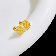 【洗澡可戴】鈦鋼時(shí)尚小眾設計高級感金色耳釘耳環(huán)女網(wǎng)紅百搭潮