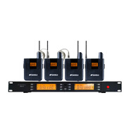 山水（SANSUI） SK13-43 無線麥克風家用音響電視唱K歌KTV卡拉OK SK8-43一拖四頭戴耳麥