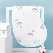 佳韻寶（Joyourbaby）嬰兒拍嗝巾新生兒吐奶巾純棉口水巾寶寶圍兜墊肩巾嬰兒紗布口水巾 特洛伊木馬