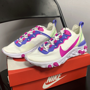 耐克（Nike）跑步鞋女鞋2025夏季新款減震輕便健身訓練鞋休閑運動(dòng)鞋子 BQ2728-104白色深粉 35.5