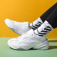耐克（NIKE）男鞋2025秋季新款A(yù)ir Monarch M2K老爹鞋經(jīng)典休閑運(yùn)動鞋跑步鞋潮 AV4789-101/M2K純白  44