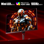 AOC 27英寸 2K QD量子點(diǎn)-MiniLED 1344顆LED 180Hz HDR1000 快速液晶1ms 電競電腦顯示器Q27G3XMN