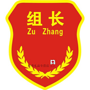 安全員臂章定做新員工學(xué)生班干部徽章袖章定制訂做肩章胸章袖標定制公司logo企業(yè)員工袖標袖章織嘜衣服用 組長(cháng)