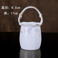 錦秋堂皇宮貴族 景德鎮(zhèn)骨瓷碗 陶瓷器碗 家用米飯碗 散碗單配單買 diy任意組合 創(chuàng)意高腳碗不燙手 花籃
