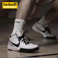 耐克（NIKE）【嚴(yán)選好物】 Zoom Kobe4 ZK4 科比4 復(fù)刻男子低幫實(shí)戰(zhàn)籃球鞋 白黑FJ9363-100 41