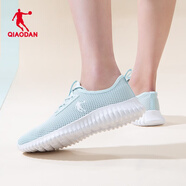 喬丹女鞋跑步鞋女春夏網(wǎng)面透氣休閑鞋運(yùn)動鞋輕便舒適跑鞋 粉沫藍(lán)/喬丹白 37