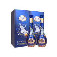 洋河藍色經(jīng)典 綿柔濃香型白酒【喜酒】 52度 550mL 2瓶 夢之藍殲20