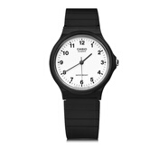 卡西歐（CASIO）手表學(xué)生小黑表簡(jiǎn)約指針石英電子表 手表男女考試手表時(shí)尚運動(dòng)表 MQ-24-7B 33mm小表盤(pán)