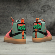 耐克（NIKE）滑板鞋男鞋2025秋季新款運動鞋SB系列保暖高幫休閑鞋 DC8903-301香料紅幸運綠 42