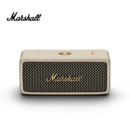 MARSHALL（馬歇爾）EMBERTON II 音箱便攜式2代無線藍牙家用戶外防塵防水禮物小音響  油彩白