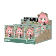 泡泡瑪特POPMT間諜過家家阿尼亞的日常系列潮玩手辦盲盒禮 【全新】整盒6個全新（概率隱藏