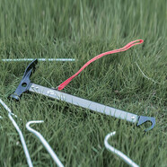 牧高笛（MOBIGARDEN）地釘錘 戶(hù)外露營(yíng)野營(yíng)輕量便攜錘子鑄鐵榔頭 NX20671023 鈦色