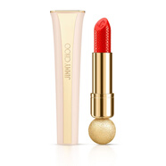 周仰杰（Jimmy Choo） 2020彩妝新品口紅唇膏緞光緞面蛇紋雕花七夕禮物520禮物 004#橘紅