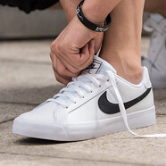 耐克（NIKE）空軍一號(hào)男鞋板鞋2025夏季新款簡(jiǎn)版af1運(yùn)動(dòng)鞋耐磨防滑潮搭休閑鞋 BQ4222-103/小白鞋/皮面 40