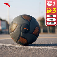 安踏（ANTA）靈丹籃球丨訓(xùn)練比賽室內(nèi)外標(biāo)準(zhǔn)7號(hào)耐磨防滑PU籃球 7號(hào)黑/灰/橙/1120-1
