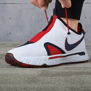 耐克（NIKE）男鞋籃球鞋夏季新款保羅喬治4代黑白舒適緩震運(yùn)動(dòng)鞋CD5082-001 CD5082-101 保羅喬治4代 43