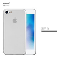 麥麥米適用蘋果8plus手機殼 新iPhone SE手機殼保護套超薄磨砂2022簡約商務殼 iPhone SE/8 透明白