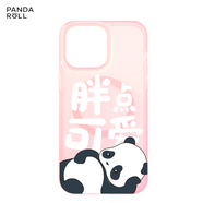 SUNMEOONApple授權(quán)店聯(lián)名熊貓PANDA ROLL 手機殼iPhone15Promax系列卡通蘋果手機套 胖點可愛-軟硅膠磁吸 iPhone15Pro