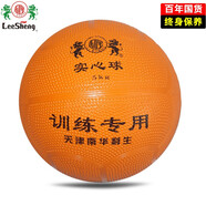 利生實心球中考初三專用體育小學生初中生中考比賽訓練球兒童女生標準體考高考加重充氣軟橡膠鉛球 5KG 直徑約20CM