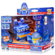 新款開(kāi)心超人能源核守護者聯(lián)盟正義機車(chē)俠五合體變形機器人套裝開(kāi)心寶貝玩具聲光版 新款-粗心超人機車(chē)俠套裝